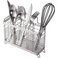 KESOL Utensil Holder Utensil Drying Rack Basket Holder with 3 Divided Compartments Rust resistant